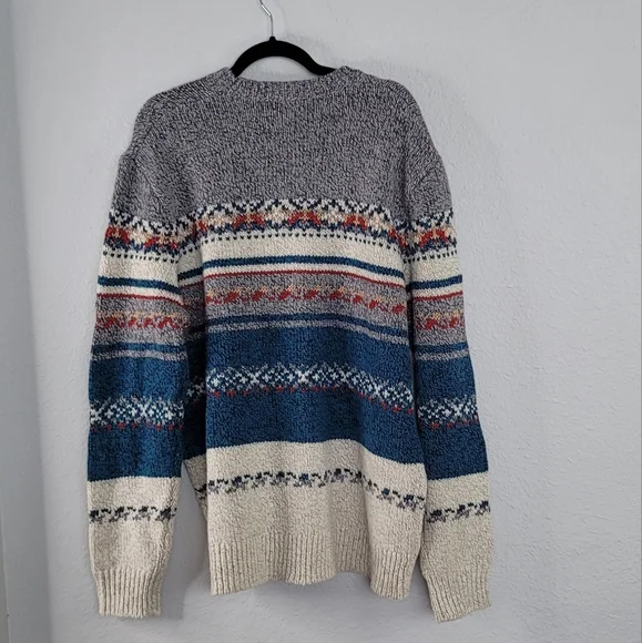 Mens Smartwool CHUP Kaamos Fair Isle Sweater XL - Picture 6 of 7